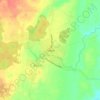 Топографическая карта Лавры, высота, рельеф