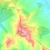 Топографическая карта Temapache, высота, рельеф