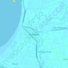Топографическая карта Mempawah, высота, рельеф