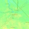 Топографическая карта Дубовязовка, высота, рельеф