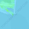 Топографическая карта Cape Hatteras, высота, рельеф