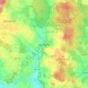 Топографическая карта Jaudling, высота, рельеф