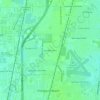Топографическая карта Kendall Green, высота, рельеф