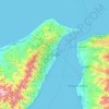 Топографическая карта Messina, высота, рельеф