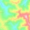 Топографическая карта Marao, высота, рельеф