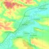 Топографическая карта Ямполь, высота, рельеф