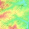Топографическая карта Sainte-Croix, высота, рельеф