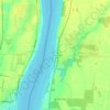 Топографическая карта Mooretown, высота, рельеф