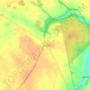 Топографическая карта Василевка, высота, рельеф