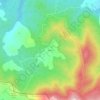 Топографическая карта Goden, высота, рельеф