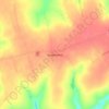 Топографическая карта Калинино, высота, рельеф