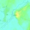 Топографическая карта Горошино, высота, рельеф