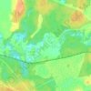 Топографическая карта Турково, высота, рельеф