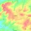 Топографическая карта Somerby, высота, рельеф