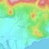 Топографическая карта Vinné, высота, рельеф
