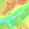 Топографическая карта Пролысово, высота, рельеф