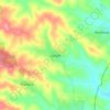 Топографическая карта Сугров, высота, рельеф