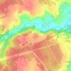 Топографическая карта Аксеново, высота, рельеф