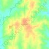 Топографическая карта Blythedale, высота, рельеф