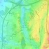 Топографическая карта Clayton-le-Woods, высота, рельеф