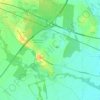 Топографическая карта Fauverney, высота, рельеф