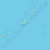 Топографическая карта 沖縄県, высота, рельеф