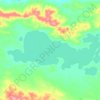 Топографическая карта 明镜湖, высота, рельеф