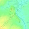 Топографическая карта Омутское, высота, рельеф