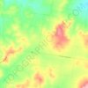 Топографическая карта Cushnie, высота, рельеф