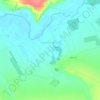 Топографическая карта Новобогородицкое, высота, рельеф