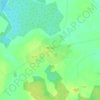 Топографическая карта Забродье, высота, рельеф