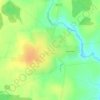Топографическая карта Русилово, высота, рельеф