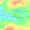 Топографическая карта Cambria, высота, рельеф