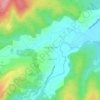 Топографическая карта Нефтяная, высота, рельеф