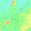Топографическая карта Tenente Ananias, высота, рельеф