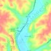 Топографическая карта Lanagan, высота, рельеф