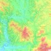 Топографическая карта Montalcino, высота, рельеф