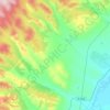 Топографическая карта Ингодинское сельское поселение, высота, рельеф