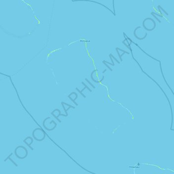 Топографическая карта Fakarava, высота, рельеф