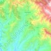 Топографическая карта Thanamandi, высота, рельеф