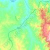 Топографическая карта Tarcutta, высота, рельеф