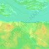Топографическая карта Сокирна, высота, рельеф
