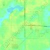 Топографическая карта Richland, высота, рельеф