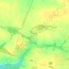 Топографическая карта Заозерье, высота, рельеф