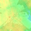 Топографическая карта Мошок, высота, рельеф