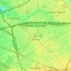 Топографическая карта Drancy, высота, рельеф