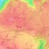 Топографическая карта Ventoux, высота, рельеф