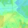 Топографическая карта Городище, высота, рельеф