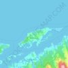 Топографическая карта Big Island, высота, рельеф