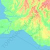 Топографическая карта Merauke, высота, рельеф